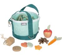 small foot Set per dare da mangiare ai cavalli con borsa, set con accessori per cavallucci, dai 3 anni, 12796