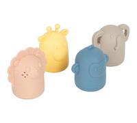 Small foot Silicone Bath Toy Set giocattolo acquatico 12m+ 4 pz