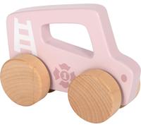 small foot automobilina Rosa in Legno, 2 in 1, per la motricità dai 6 Mesi in su, 12709
