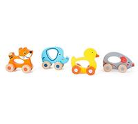 Small Foot - Small Foot - Houten Duwfiguur Dier op Wielen NUOVO