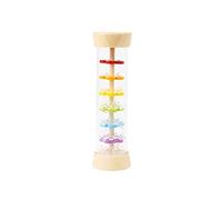 Small Foot 11567 Wooden Rainmaker with Balls in a Glass Look, a Rhythm Instrumen
