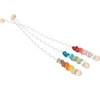 small foot spirali di colori in set da 3, in legno e metallo, gioco di colori ottico, dai 3 anni, affascina ogni bambino, 12340