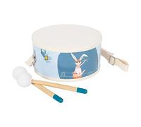 Small Foot Tamburello Groovy Beats, Strumento per Bambini, dai 3 Anni, in Legno, educazione Musicale Infantile