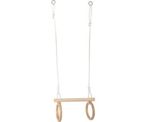Small Foot Trapezio con Anelli in Legno - 1 pz.