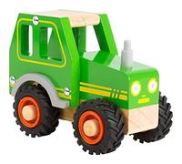 Small Foot 11078 Tractor Made of Wood for Children 18 Months and Older, FSC 100%
