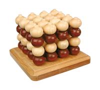 small foot 4462 Tic Tac Toe game in 3D, strategic board game on multiple levels