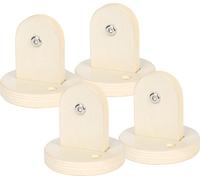 small foot Wooden Wall Bars Adapters Adventure, 4 Pieces, Exercise Toy for Child