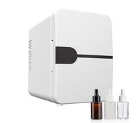 Small Fridge - Can Portable Thermoelectric Cooler | Compact Refrigerator Portable Drinks | Portable Small Fridge For Bedrooms | Portable Electric Coolers 12V DC 220V Ac Car Travel Cooler Warmer F