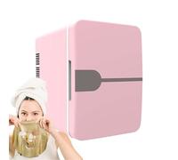 Small Fridge - Can Portable Thermoelectric Cooler | Portable Small Fridge For Bedrooms | Compact Refrigerator Portable Drinks | Portable Electric Coolers 12V DC 220V Ac Car Travel Cooler Warmer F