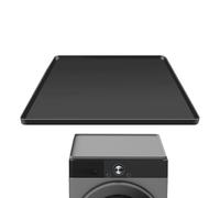 Small Fridge Mat, Drip Tray Silicone, Spill-Proof Square Pan, Reusable Sturdy Material, Ideal for Refrigerator Appliance Floor Protection Kitchen Counter Home Offices, 23.62x23.62x0.39 inches