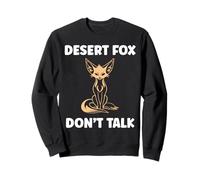 Small Funny Fennec Canids Funny Quote Fennec Fox Felpa