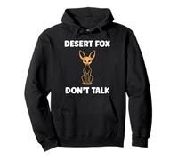 Small Funny Fennec Canids Funny Quote Fennec Fox Felpa con Cappuccio