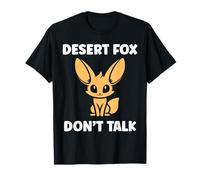 Small Funny Fennec Canids Funny Quote Fennec Fox Maglietta
