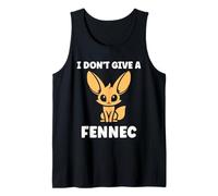 Small Funny Fennec Canids Funny Quote i Don't Give a Fennec Canotta