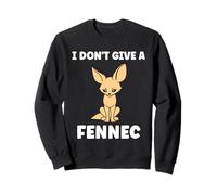 Small Funny Fennec Canids Funny Quote i Don't Give a Fennec Felpa