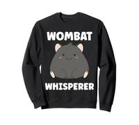 Small Funny Wombats Minimalist Animals Whisperer Wombat Felpa