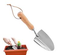 Small Garden Shovel - 31x8.9x3cm Hand Trowel For Planting - Beginners-friendly Power & Hand Tools Stainless Steel Shovel For Gardening Outdoors Lawn Backyard Patio Landscape Nursery