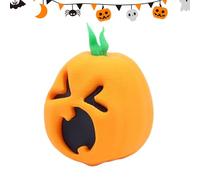 Small Ghost Pumpkins - Mini Halloween ornamenti con design Spooky, decorativo per interni ed esterni, grande tavolo, shelf, mantel, giardino, casa display
