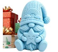 Small Gnomes Figurines | Cute 3D Printed Winter Table Centerpiece | Collect