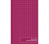 Small Grid Notebook 5" x 8" | Perfect for Science and Math Homework or Studying for Exams