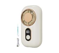Small Handheld Fan - 1200mAh Silent Rechargeable Travel Cooling Fan