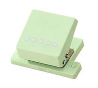 Small Hole Punch- 9.5mm Portable Single Hole Puncher For Paper | Handheld Multi-Functional Punch Tools | Non-Slip Manual Cutting Tools | DIY Handicraft Tool For Scrapbooking Planner Studio Cards