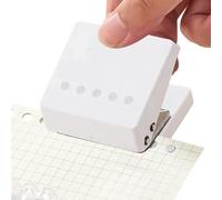 Small Hole Punch, Badge Hole Puncher, 5 Inch 1 Pack Portable Handheld Multi-Functional Cutting Tools for Notebook Planner Studio Scrapbook Cards Photo Album Envelope Letter, Stationery Crafting Tool