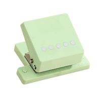 Small Hole Punch - Mini Paper Puncher, Portable Handheld Tool with Easy Grip, Metal Punch Tool with Precision Cutting, Craft Puncher Compact Design, Scrapbook Planner Paper Card