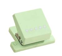 Small Hole Punch - Multi-functional Portable Paper Cutter, Non-slip Handheld Tool | 5mm Diameter Hole Puncher | A4 Loose Leaf Planner, DIY Scrapbook Card Binder, School Office Studio Accessory