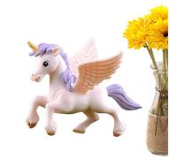 Small Horse Figurine - Mini decorazione da giardino, decorazione per torta animale | Set di decorazioni per in miniatura minuscole figure di in resina per gli alti di trim