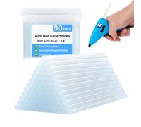 Small Hot Glue Sticks - Clear Mini Melt Adhesive Refills, High Strength Craft Bars, Smooth Application Sticks, Long Lasting Bonding Supply | Compact Solution For Jewelry Making, Decoration,