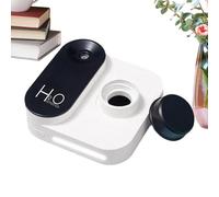 Small Humidifier - USB Mister 10cm, Portable Bottle Diffuser | Quiet Air Moisturizer Bedroom Nursery Office Desk Travel Car House Room Humidity Control Aromatherapy Device Relaxing Atmosphere Present