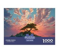 _small_island_with__single_tree_in_the_middle__b7d354e1-d086-4610-99d5-262fe0db5f_1 1000 Pezzi Cartone Robusto Puzzle Sunset Tree Sfida Unica Gioco Per Famiglie Puzzle Per Adulti E Bambini 52x38cm/100