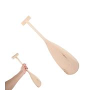 Small Kids Kayak Paddle, Lightweight Wood Pulp Rowing Toy 3.94x19.69 inches, Smooth Multifunctional Props for Boys Girls Stage Play Water Sports Kayaking Training, Travel-Friendly Size