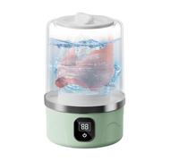 Small Laundry Machine - Mini Washer For Underwear Cleaning, Portable Compact Appliance | 3000mAh High-Capacity Battery, Socks Towels Laundry Use, Home Travel Dorm Placement, Energy Efficient