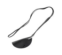 Small Leather Bag Women - Semi Circular Neck Storage Pouch, Multifunctional Wear Resistant Key Organizer Travel Accessory | Portable Compaact Carry Case for Earphonescoins Cards Essentiaals Daily Use