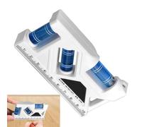 Small Leveler Tool Multifunctional | Mini Bubble Level for Accurate Measuring | Pocket Size Leveling Instrument for Precision Work for Home Picture Hanging for Perfect Alignment Every Time