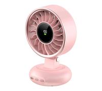 Small Magnetic Fan Combines A 2400mAh Rechargeable Battery, USB Charging,