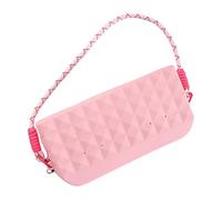 Small Makeup Bag, Travel Toiletry Organizer, Zippered Key and Phone Pouch, Lightweight Strong Design, 9.06 x 1.81 x 4.13 inches, for Friends Wives Daughters Nieces Girlfriends Mothers, rosa, Se