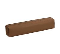 Small Makeup Pouch - Compact PU Leather Cosmetic Bag, Mini Zipper Case For