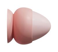 Small Massage Ball, Suction Cup Trigger Point Ball, Compact & Heavy Duty, Multifunctional Myofascial Release Tool, Perfect for Muscle Knot Relief & Deep Tissue Massage, 2.95 inches