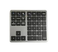 Small Mechanical Keypad, Wireless 35-key Compact Small Number Keypad | 5.71x4.8x0.59 inches Use Silently Handheld Compact Keypad For Personal PCs Efficient Typing