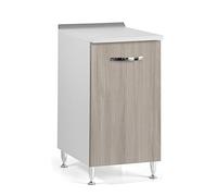 SMALL Mobile Mobiletto Base Per Cucina Componibile Colore Olmo (40x50x85)