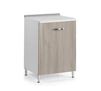 SMALL Mobile Mobiletto Base Per Cucina Componibile Colore Olmo (60x50x85)