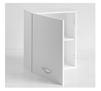 small Mobile Mobiletto Da Muro/Parete Pensile Per Cucina Componibile Bianco Frassinato (72x32x 60)