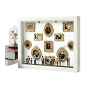 Small Museum Display Frame DIY - Small Museum Silhouette Frame DIY | Mini Museums Shadow Frames | Miniature Memory Keepsake For Wedding, Birthday, Holiday, Home, Apartment, Farmhouse, Hotel, Dormitory