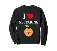 Small Nectarines Fruit Funny Simple i Love Nectarine Felpa