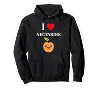 Small Nectarines Fruit Funny Simple i Love Nectarine Felpa con Cappuccio