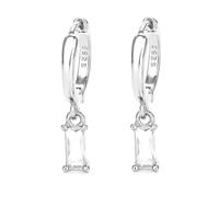 Small Orecchini Cerchio Oro Con Goccia Verde, Orecchini A Cerchio Donna Oro 14K Orecchini Donna Oro Bambina e Uomo 2PCS