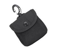 Small Outdoor Money Pouch Bag, Small Coin Purse Key Chain, 3,94 x 5,51 pollici Convenient Sturdy Portable Sports Leisure Coin Storage, Impermeabile Camping Pack for Travel Use, Nero , Se référer au